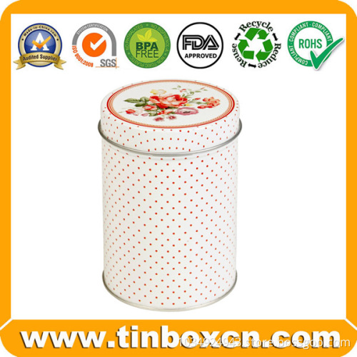 Metal Can Tea Tin Box